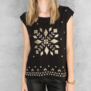 Francesca’s Embroidered Blouse